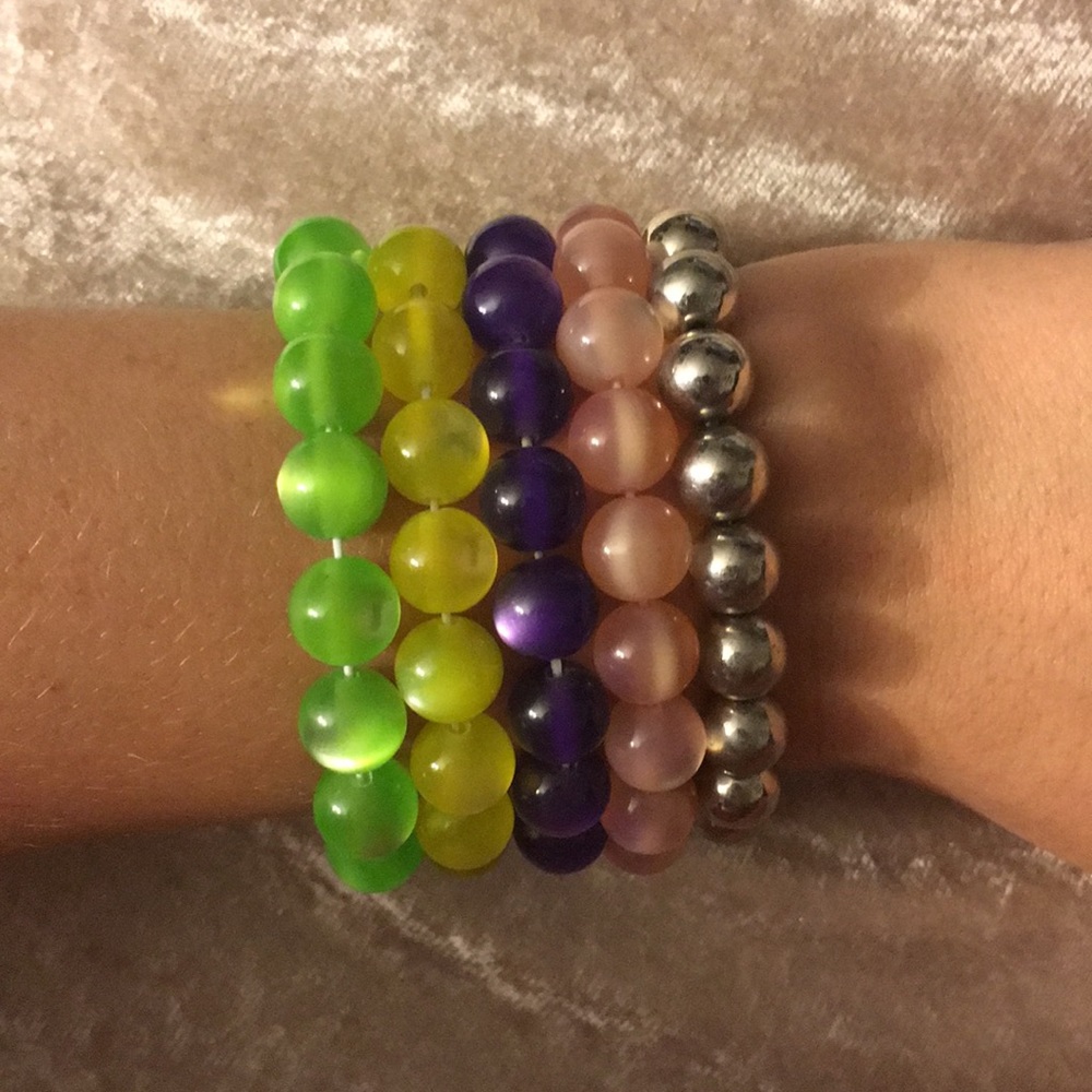 NWOT beaded bracelets